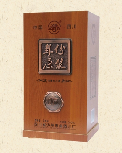 白酒木盒pvc15