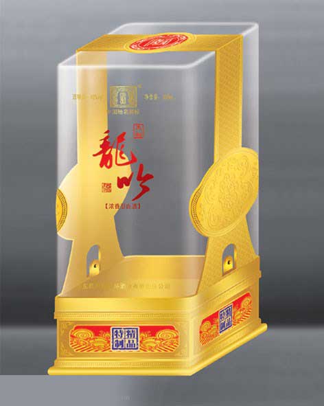 亞克力透明白酒盒12