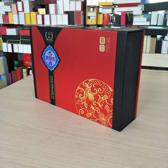 九鼎原漿精裱酒盒